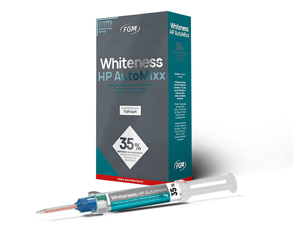 Whiteness HP Automixx Plus 35% | Blanqueamiento Profesional FGM
