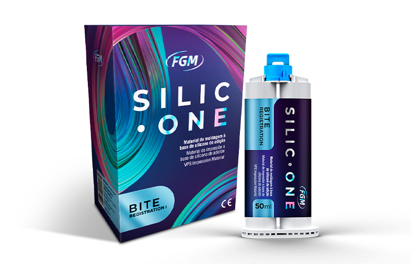 Silic-One Bite Registration I – Silicona de Adición para Registro Oclusal | FGM | Cartucho 50 ml