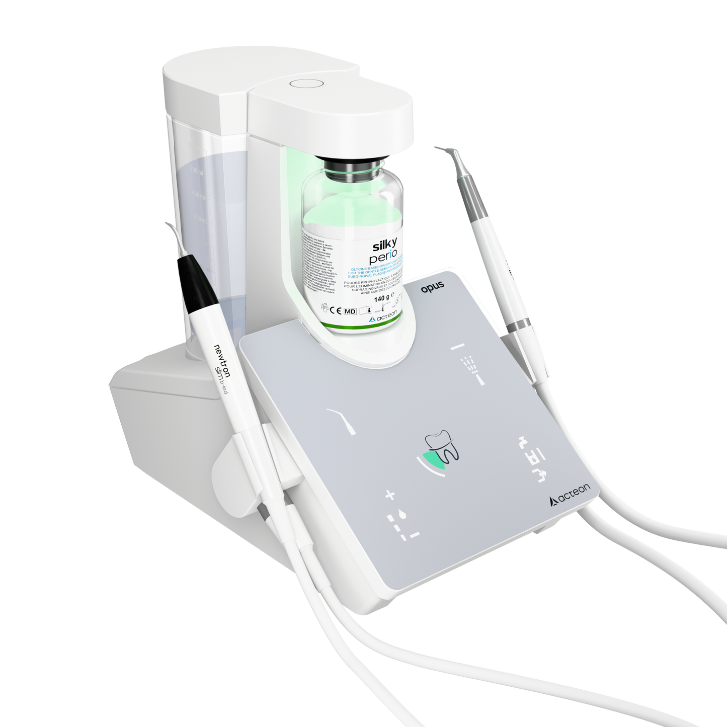 OPUS® – Ultrasonido + Aeropulidor de alto rendimiento clínico