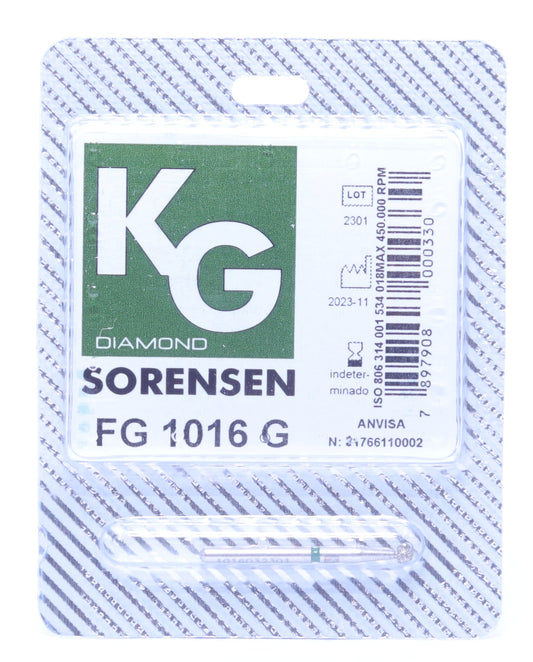 Fresa Diamante FG Redonda Alta Rotación | KG Sorensen