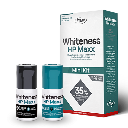 Whiteness HP Maxx 35% – Mini Kit para 1 paciente