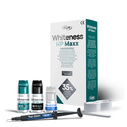Whiteness HP Maxx 35% | Blanqueamiento Dental para 18 aplicaciones