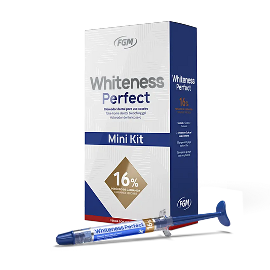 Whiteness Perfect 16% FGM | Kit Bulk 50 jeringas para blanqueamiento domiciliario