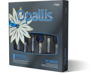 Kit Resina Opallis Básico I FGM – Restauraciones Estéticas Anteriores y Posteriores | 6 Jeringas