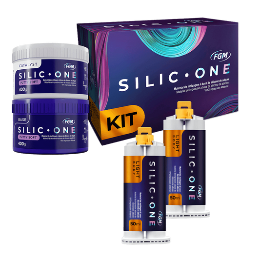 Kit Silic-One Putty Soft + Light Body II – Silicona de Adición para Impresiones de Alta Precisión | FGM