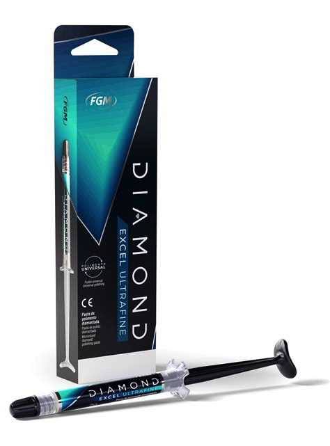Diamond Excel Ultrafine FGM – Pasta de Pulido Diamantada 0,5 µm | Jeringa 2 g