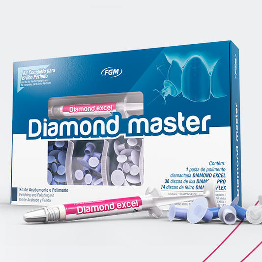 Diamond Master Kit FGM – Sistema Completo de Acabado y Pulido para Restauraciones Estéticas