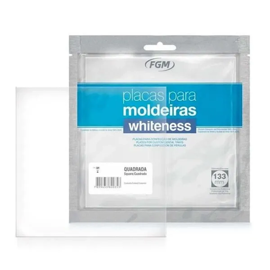Juego de Láminas 1 mm FGM – Placas Modeladoras Whiteness para Férulas de Blanqueamiento | Pack de 5 Unidades