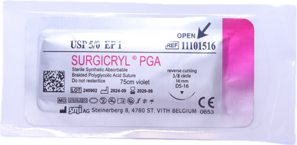 Sutura reabsorbible SMI SURGICRYL® PGA - Ácido Poliglicólico Violeta